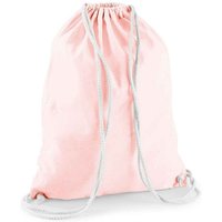 Westford Mill Men's Cotton Drawstring Bag in Pale Pink