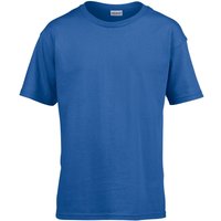 Gildan Childens SoftStyle Ringspun T-Shirt in Royal | Size: 3-4 Years