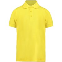 Kustom Kit Klassic Polycotton Pique Polo Shirt in Yellow | Size: 11-12 Years