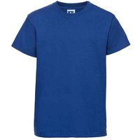 JERZEES Classic Plain Ringspun Cotton T-Shirt in Pale Blue | Size: 5-6 Years