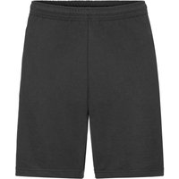 Fruit of the Loom Men's Lightweight Shorts in Black | Size: XL