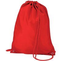 Quadra Men's Drawstring Bag in Light Red