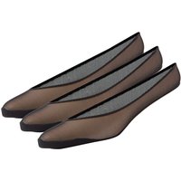 Superga Women's No Show Socks (Pack of 3) in Black