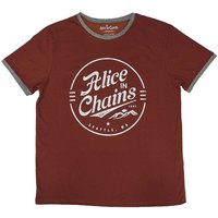 Circle Emblem Cotton T Shirt