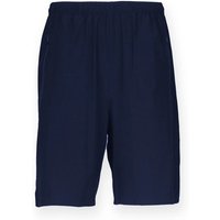 Finden & Hales Men's Pro Stretch Sports Shorts in Navy | Size: Large