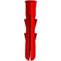 Securpak General Purpose Wall Plugs (Pack of 20) in Red