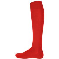 Kariban Men's Ribbed Knee High Socks in Red | Size: 3-6