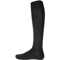 Kariban Men's Ribbed Knee High Socks in Black | Size: 10-12