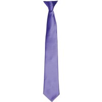 Premier Satin Tie in Purple