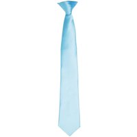 Premier Satin Tie in Turquoise