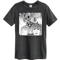 Amplified Men's lver The Beatles T-Shirt in Charcoal | Size: 2XL