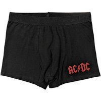 AC/DC Men's Logo Boxer Shorts in Black | Size: Large