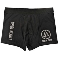 Linkin Park Men's Concentric Boxer Shorts in Black | Size: XL