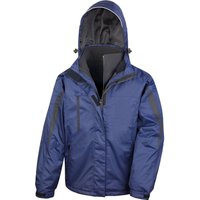 Result Men's 3 in 1 Travel Jacket in Navy | Size: Small