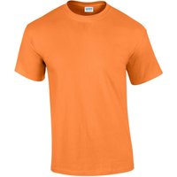 Gildan Men's Ultra Cotton T-Shirt in Tangerine | Size: Medium