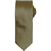 Premier Puppytooth Tie in Gold