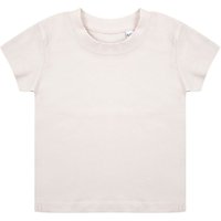 Larkwood Plain Black T-Shirt in Natural | Size: 24 m