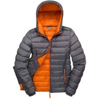 Result Women's Snow Bird Padded Jacket in Mid Grey | Size: 18