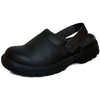 Press Stud Strap Clogs