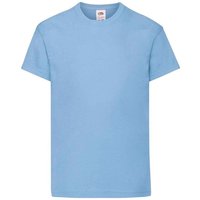 Fruit of the Loom Original T-Shirt in Light Blue | Size: 12-13 Years