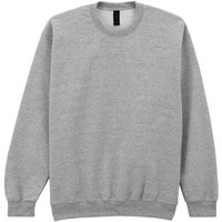 Gildan Men's Softstyle Plain Midweight Crew Neck Sweatshirt in Grey | Size: 3XL