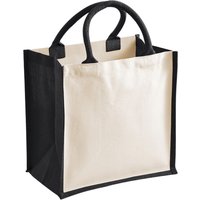 Westford Mill Women's Jute Tote in Black