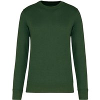 Kariban Friendly Crew Neck Sweatshirt in Green | Size: 8-10 Years