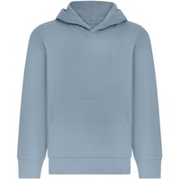 SF Minni Plain Black Hoodie in Mid Blue | Size: 7-8 Years