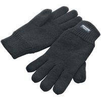 Result Men's Thinsulate Gloves in Charcoal | Size: Large/XL