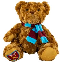 West Ham United FC Classic Soft Touch Teddy Bear - Brown/Blue/Claret - One Size