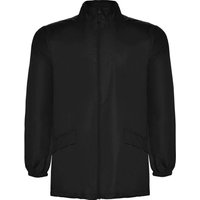 ROLY Men's Escocia Lightweight Waterproof Jacket in Black | Size: Medium