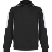 Finden & Hales Team Contrast Hoodie in True Black | Size: 7-8 Years