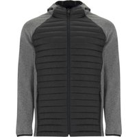 ROLY Men's Minsk Insulated Padded Jacket in True Black | Size: 3XL
