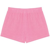 Native Spirit Women's Terry Towel Shorts in Rose | Size: Large