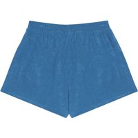 Native Spirit Women's Terry Towel Shorts in Duck Egg Blue | Size: Small