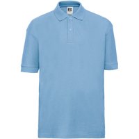 Russell Pique Polo Shirt in Blue | Size: 11-12 Years