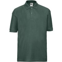 Russell Pique Polo Shirt in Bottle Green | Size: 1-2 Years