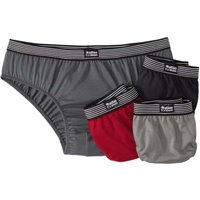 Atlas for Men Men's Cotton Briefs (Pack of 4) in Dark Grey | Size: 4XL