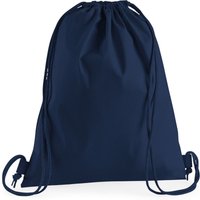 Westford Mill Premium Cotton Drawstring Bag in Navy