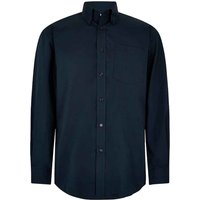 Corporate Long Sleeve Oxford Shirt Dark inches