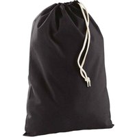 Westford Mill Stuff Drawstring Bag in Black | Size: Large