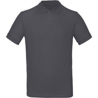 B&C Men's Collection Inspire Polo Shirt in Dark Grey | Size: 3XL