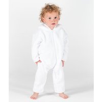 Larkwood Rabbit Jumpsuit in White | Size: 18-24 m
