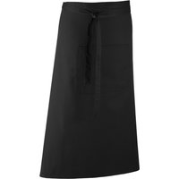 Premier Colours Bar Apron in Black