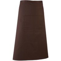 Premier Colours Bar Apron in Brown