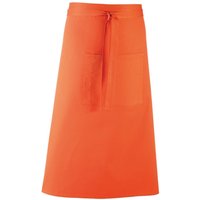 Premier Colours Bar Apron in Orange