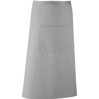 Premier Colours Bar Apron in Silver