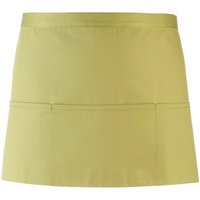 Premier Colours 3 Pocket Short Apron in Lime
