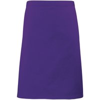 Premier Colours Mid Length Apron in Purple