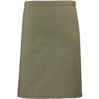 Premier Colours Mid Length Apron in Olive